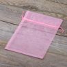 Organza zakjes 40 x 55 cm - lichtroze Roze zakjes