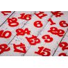 Adventskalender jute zakjes 11 x 14 cm - naturel + rode cijfers Toepassingen