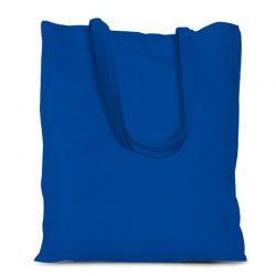 Een katoenen tas 38 x 42 cm met lange hengsels - blauw Voor het huisdier