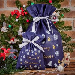 Nonwoven zakken 30 x 45 cm met print - Kerstmis Alle producten