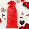 Satijnen zakje 16 x 37 cm - rood Valentijn