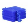 Organza zakjes 8 x 10 cm - blauw Kleine Zakjes 8x10 cm
