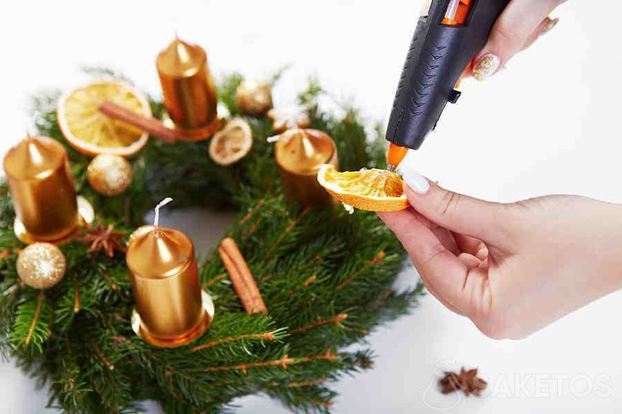 Handgemaakte Adventskandelaars