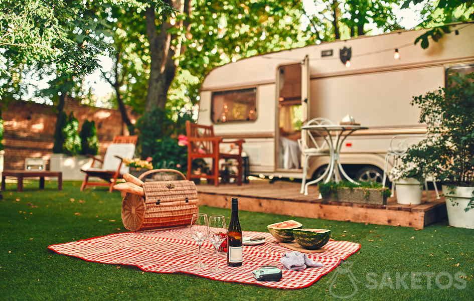 Camping organizers kunnen ook gebruikt worden voor picknicks