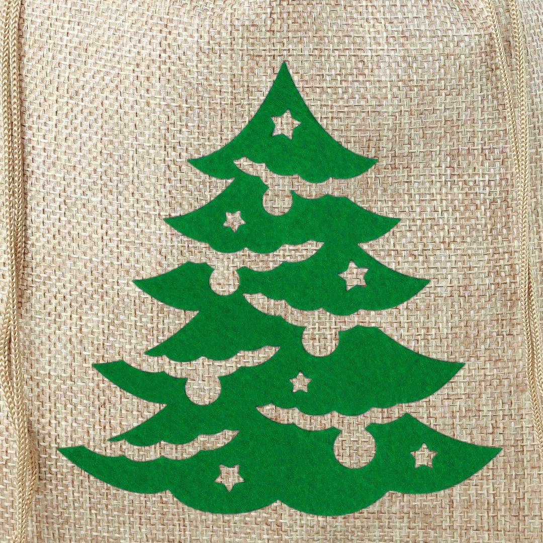 Jute zak 30 x 40 cm - Kerstmis Jute zakken