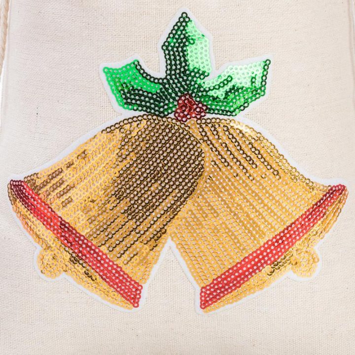 Zak à la linnen 30 x 40 cm - Kerstmis Linnen zakken