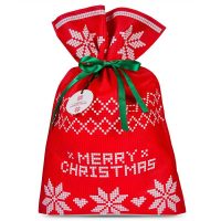 Nonwoven zakken 30 x 45 cm met opdruk - Kerstmis Kerst tassen