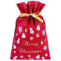 Nonwoven zakken 40 x 56 cm met opdruk - Kerstmis Kerst tassen