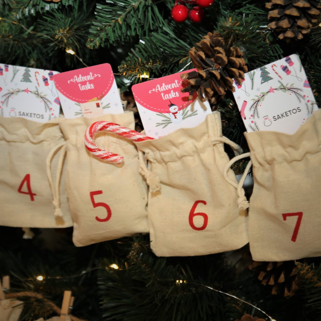 Taakkaarten voor de adventskalender (EN) Kalendarze adwentowe