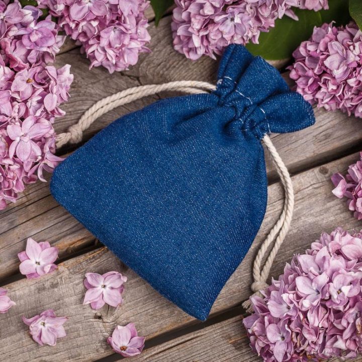 Jeans zakje 18 x 24 cm - blauw Middelgrote Zakjes 18x24 cm