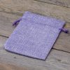 Jute zakjes 12 x 15 cm - lichtpaars Lavendel en potpourri