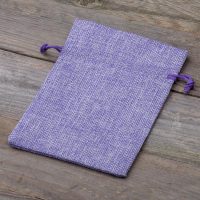 Jute zakjes 13 x 18 cm - lichtpaars Lifehack – slimme ideeën