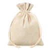 Zakjes à la linnen 12 x 15 cm - natuurlijke kleur Zakjes voor lavendel