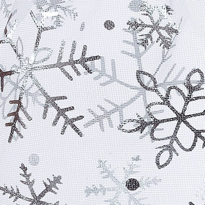 Organza zakjes 10 x 13 cm - Kerstmis / 2 Organza zakjes