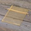 Organza zakjes 12 x 15 cm - goud Heilige communie