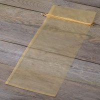 Organza zakjes 16 x 37 cm - goud Lifehack – slimme ideeën