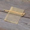 Organza zakjes 6 x 8 cm - goud Lavendel en potpourri