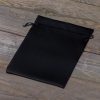 Satijnen zakjes 15 x 20 cm - zwart Zwarte zakken