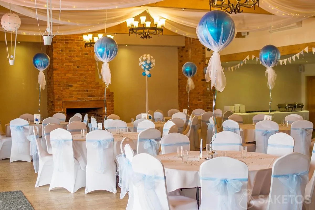 Organza materiaal - decoraties thuis, op tafel, in de kamer 2 Bruiloftsdecoraties