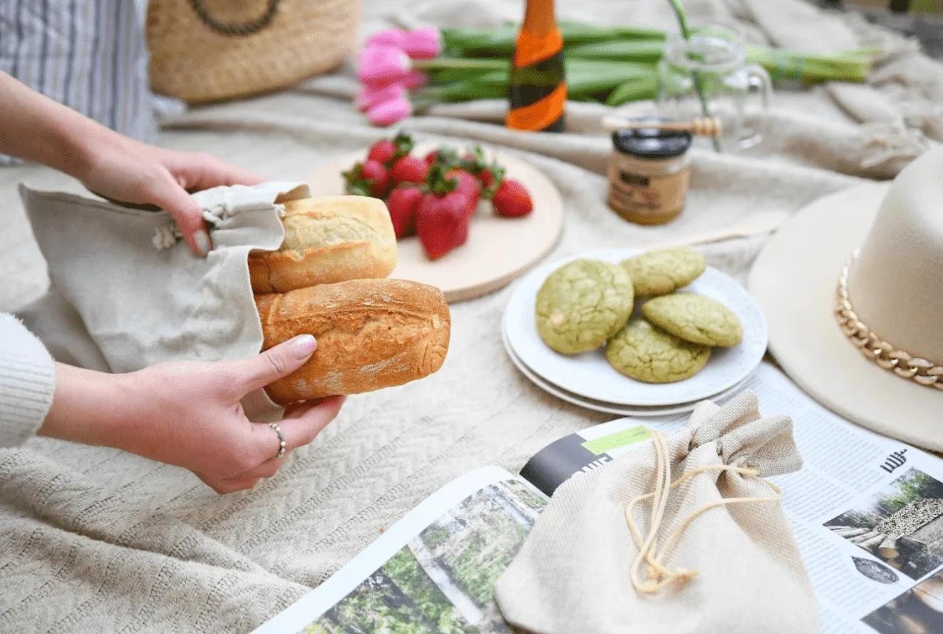 brood bewaren in een zak
