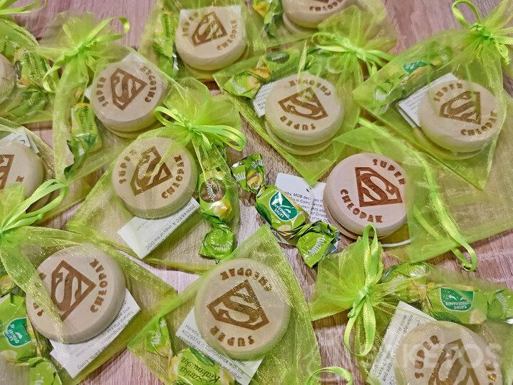 Kleuterschool - inspirerende decoraties, geschenken, organisers 17 Zakjes voor geschenken voor de kleuterschool