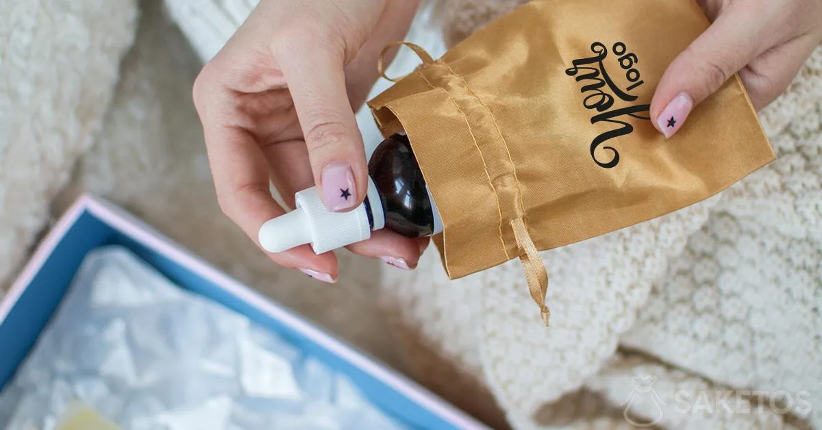 De prints, bedrukte verpakking die werkt voor uw producten! 6 Satijnen zakje voor cosmetica