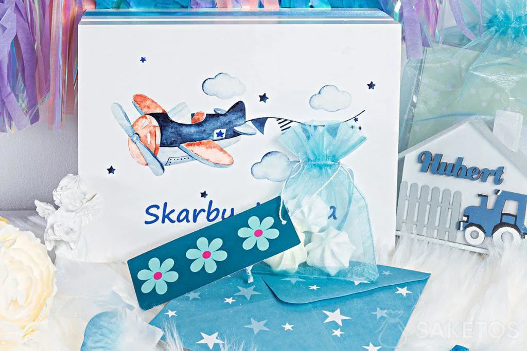 Doopsherinneringsdoos voor een jongen? Wij hebben iets beters! 6 Bedankzakjes voor gasten en doopsouvenirs voor een jongen