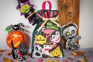 Grote nonwoven tas - Halloween snoepzak