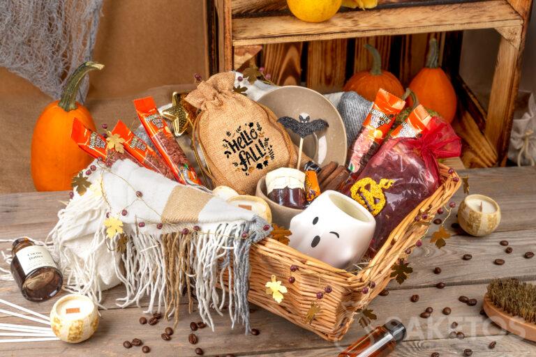 Wat is een Halloweenmand en wat kun je erin stoppen? Herfstcadeaugids - ideeën voor Halloween-aankopen 5 Inspirerend idee voor een Halloweenmand voor volwassenen