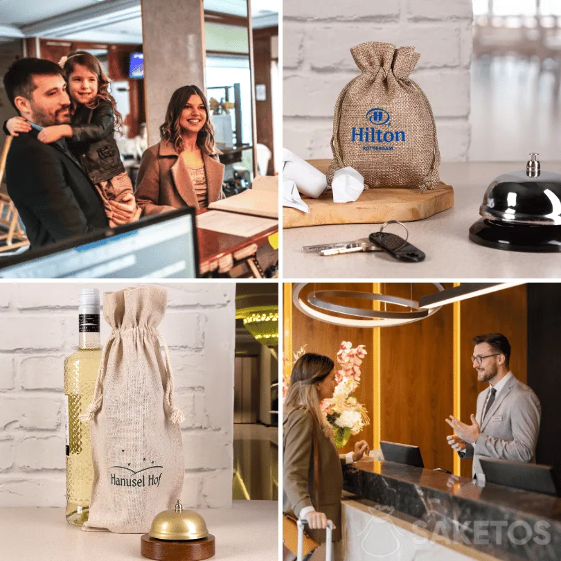 Bags for hotel gadgets