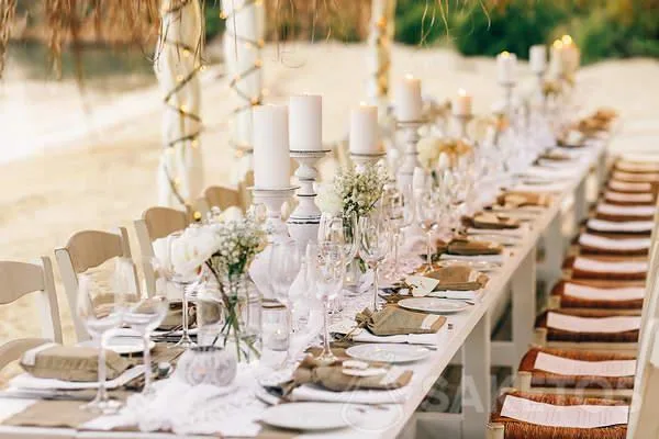 Rustieke bruiloft - schoonheid in de natuur, gebruik jute en linnen! 10 Bruiloftsversieringen van jute