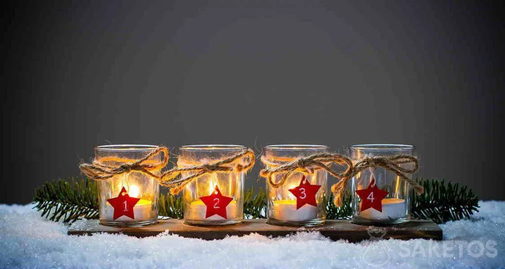 Hoe decoreer je een kandelaar voor op tafel? 11 Handgemaakte Advent Kaarsenhouder