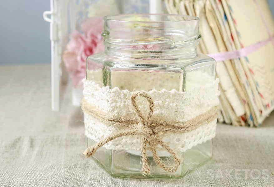 Handgemaakte decoraties voor een rustieke bruiloft - voor een rustieke bruiloft