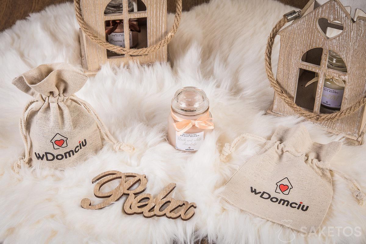 Linnen zakjes voor DIY-kaarsen gewaardeerd door elke producent van geurkaarsen