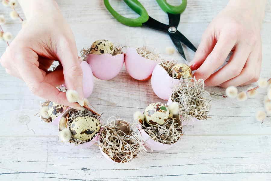 Paasversiering voor het huis 16 Paaskrans - DIY decoratie