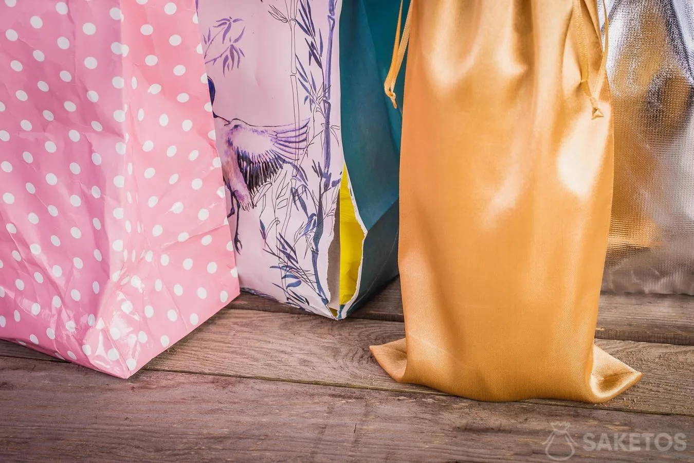 Stoffen zakken zien er altijd netjes en elegant uit