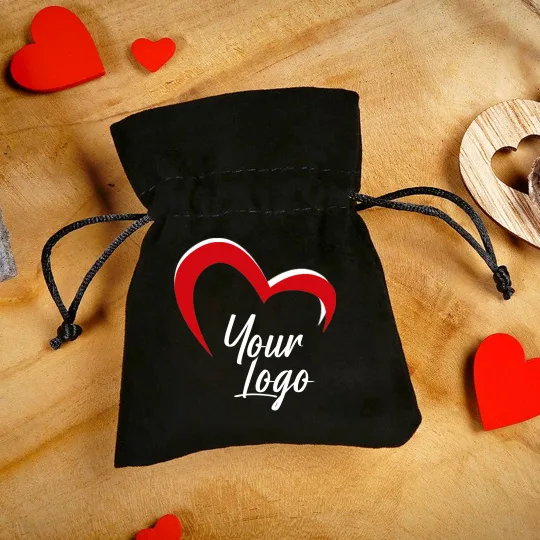Valentijnszakje met logo