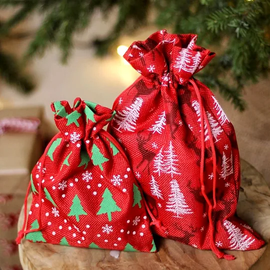 Kerstmis - zakjes voor cadeaus