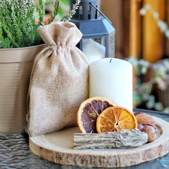 Rustieke balkonzakken