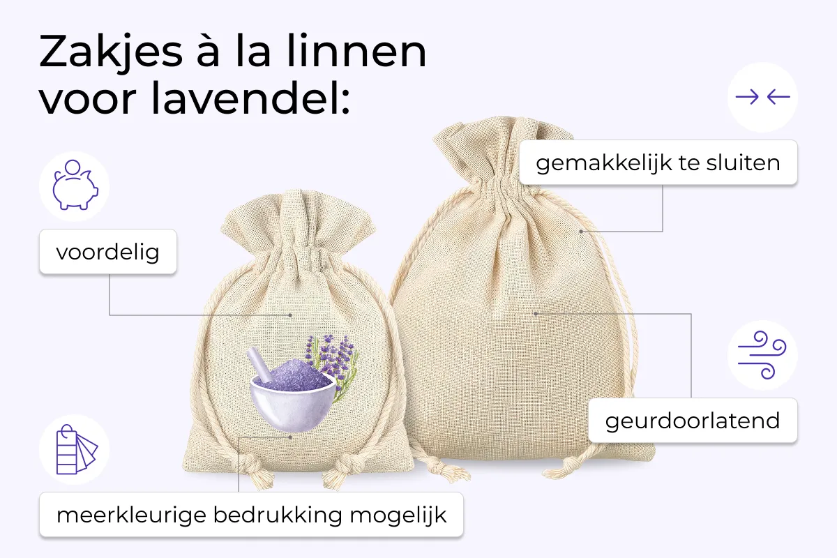 Zakjes à la linnen voor lavendel - hoe kies je de beste verpakking voor je lavendelplantage? 22